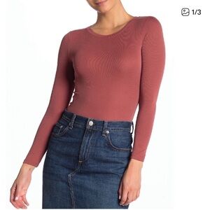 Elodie Ribbed Long Sleeve Bodysuit